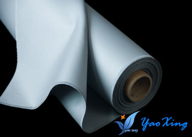 Single Side PU Coated Fabric Easily Slip For Welding Smoke Hanging Wall