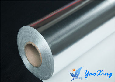 Industrial Heat Insulation Aluminized Fiberglass Fabric Single Side