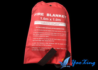 C-Glass Heat Resistant Blanket / Emergency Fire Blanket For Light Fire Occasions And Esacpe