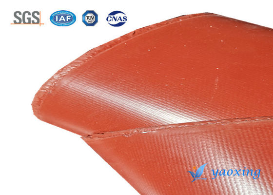 500℉ Corrosion Resistance  Doubel Sides Coated Fiberglass Silicone Fabric