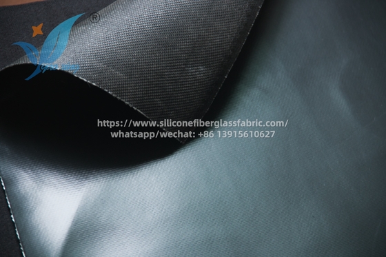 Certified 1.2mm Anti Static Fiberglass Silicone Fabric For Thermal Power Plant Insulation