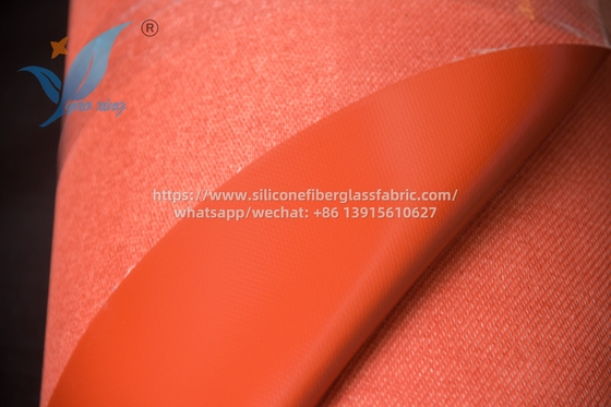 Heavy Duty Composite Silicone Fiberglass Fabric Industrial Fireproofing