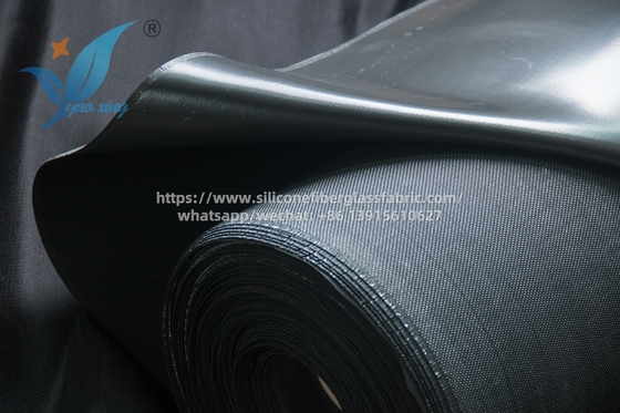 0.4mm Fireproof Silicone Curtain Fabric Lightweight