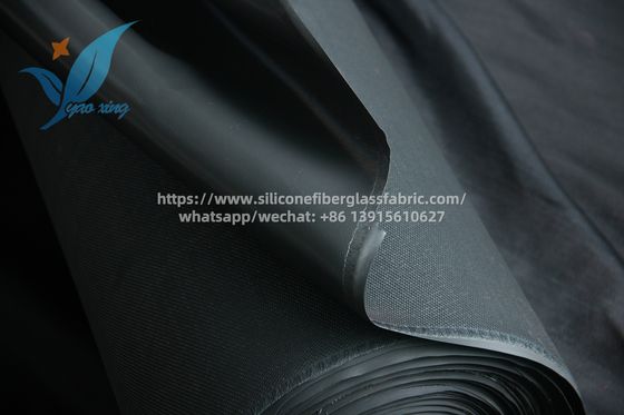 1.0mm Fireproof Industrial Silicone Fabric Fireproof Anti Aging