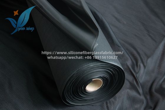 1.0mm Fireproof Industrial Silicone Fabric Fireproof Anti Aging