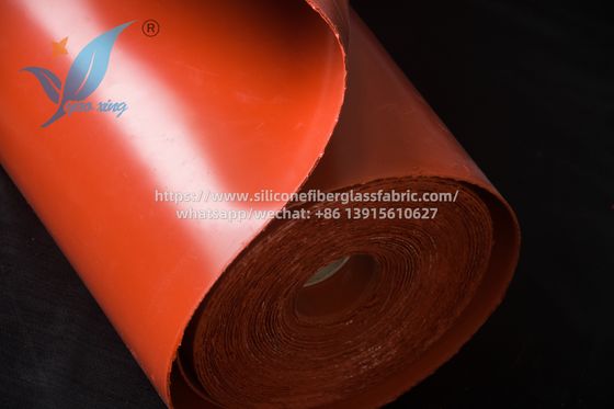 2.5mm Twill Weave Silicone Fabric 50m Length Heat Resistant Heavy Duty For High Temperature Environments