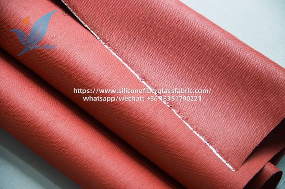 1.5mm Silicone Coated Fiberglass Fabric For Duct Flexible Connectors