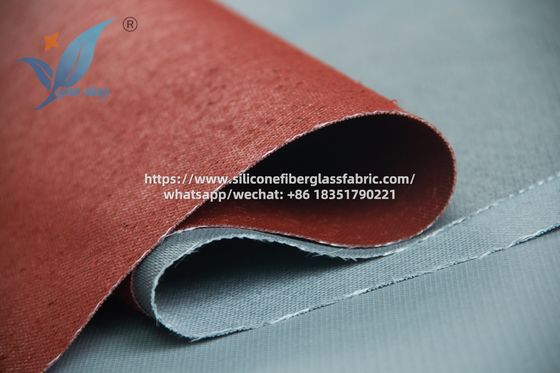 Double Sided Corrosion Resistant Silicone Impregnated Fabric 200°C