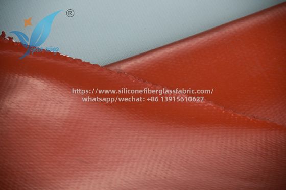4.0mm Fire Retardant Silicone Fiberglass Fabric Durable Industrial Grade