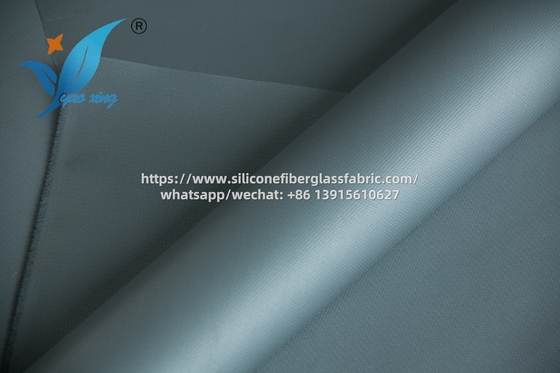 0.4mm Silicone Coated Fiberglass Fabric Fireproof Chemical Resistant