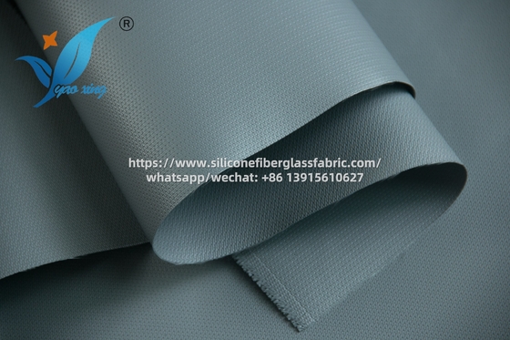 0.6mm Fireproof Silicone Fiberglass Fabric for Duct Connections
