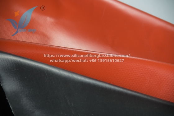 Custom Size Heat Resistant Silicone Coated Fiberglass Fabric