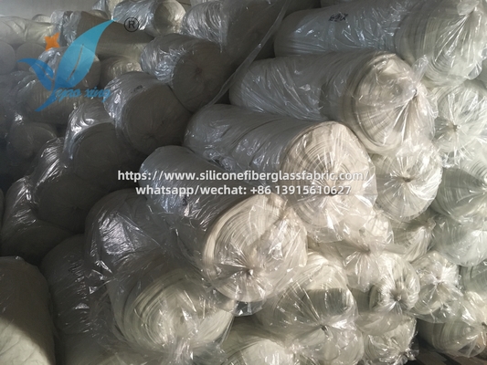 Fireproof Knitted Mattress Encasement Fabric FR Glass Fiber