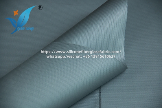 Fireproof Silicone Coated Fiberglass Fabric 0.3mm Double Side