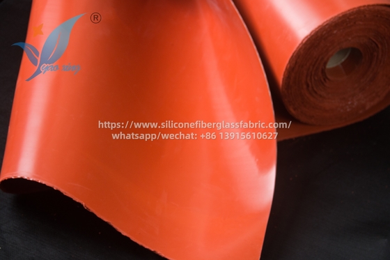 High Temp Silicone Coated Fiberglass Fabric -40°C to 200°C