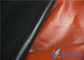 Waterproof Silicone Fiberglass Fabric Anti Corrosive 1.0mm - 3.0mm Thickness