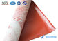 Thickness 3.0mm Silicone Coated Heat Resistant Fiberglass Cloth