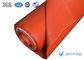 3.5mm Red Twill Woven Silicone Coated Fiberglass Fabric