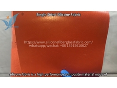 Fireproof Silicone Coated Fiberglass Fabric High Strength
